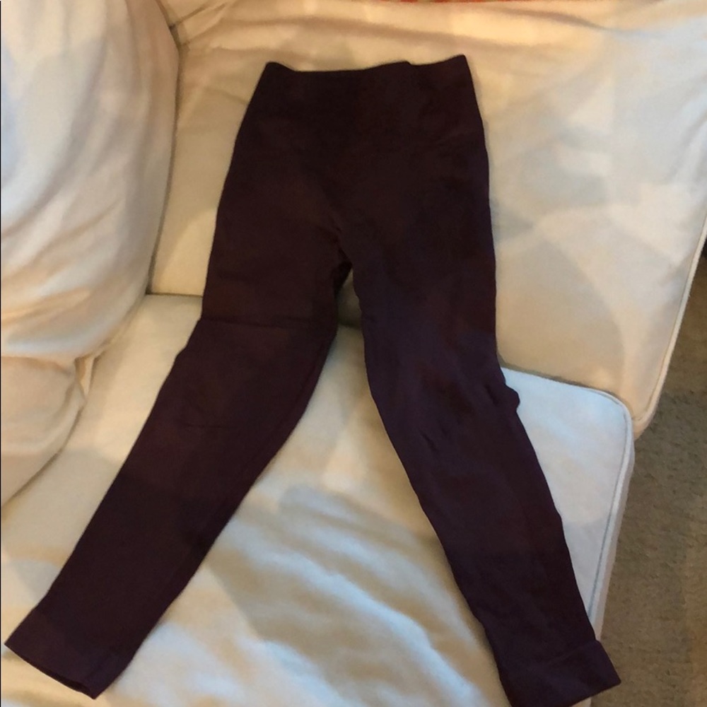 Lululemon leggings with mesh detail
